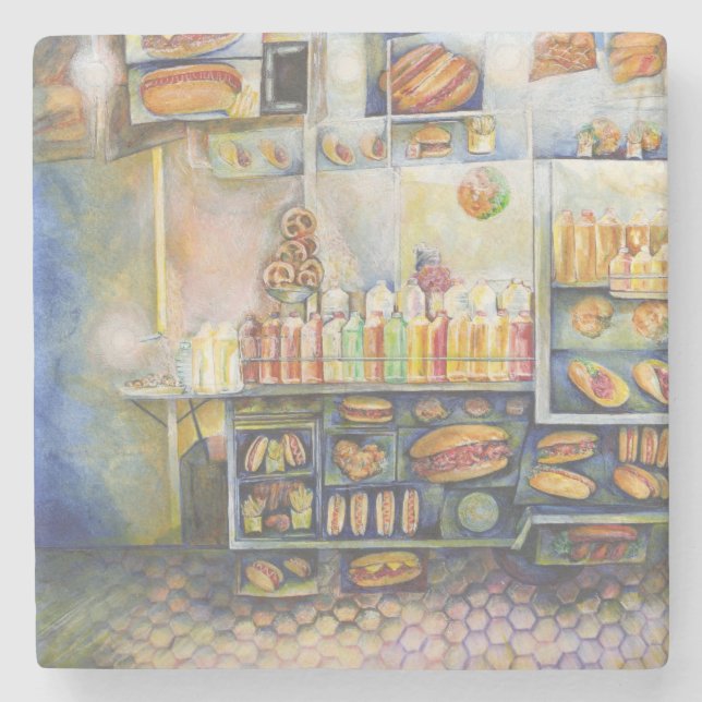 Farligt nära Roligten Stenunderlägg (Framsidan)