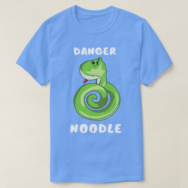 Farligt Noodle T Shirt (Design framsida)