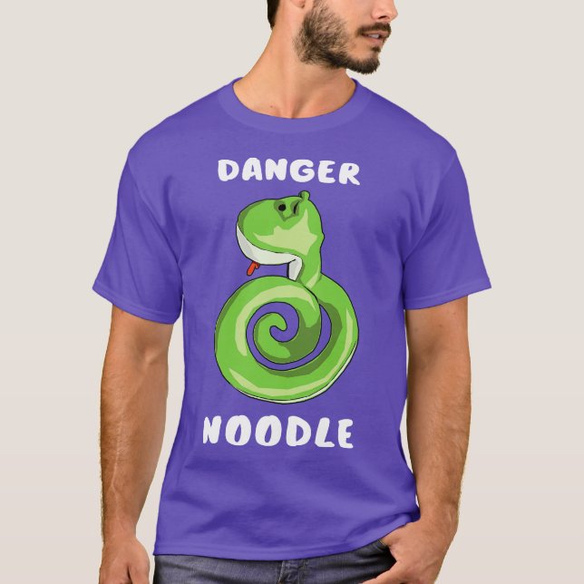 Farligt Noodle T Shirt (Framsida)