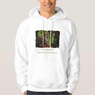 Farligt Orangutans Primate Wildlife Art T-Shirt Munkjacka