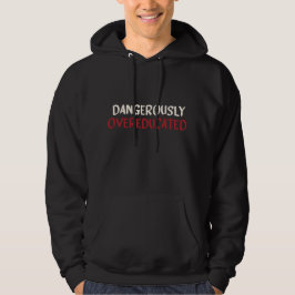 Farligt överbildad Manar (vit och garnet) Hoodie