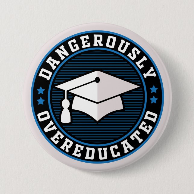 Farligt överutbildad knapp (Framsida)