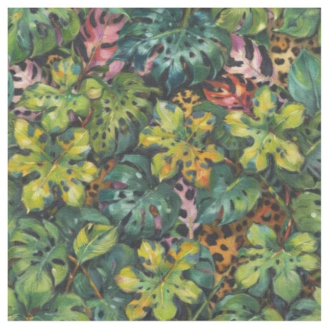 Farligt Predator i Tropikarna Tyg (Närbild)