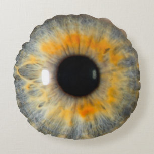 Farligt ris och fundus rund kudde