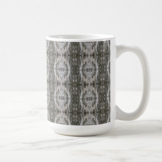Farligt Träd Bark Mönster Kaffemugg