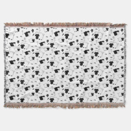 Fårljus, blankt och vitt, för gryning av får filt