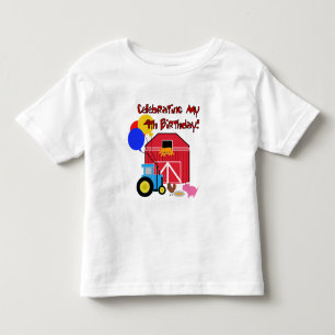 Farm 4e födelsedagen Tshirts och presenter