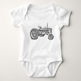 Farm-all Tractor-Baby-Farmer T Shirt