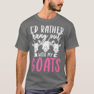 Farm Animal Lover Goat Älskare Farmer Funny Goat T Shirt