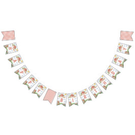 Farm Animals 1st Birthday Banner Vimplar