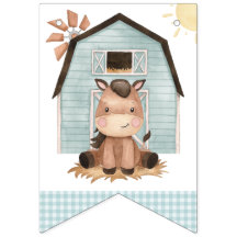 Farm Animals, Cute Animals, Barn, First Birthday
