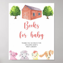 Farm - Baby bibliotek Poster