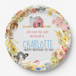 Farm Barnyard Animal Birthday