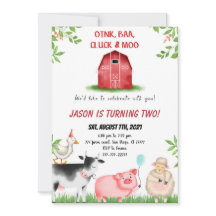 Farm Birthday