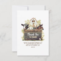 Farm Birthday Tack Photo