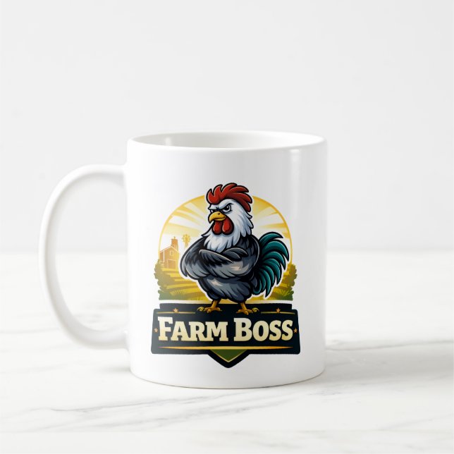 Farm boss lista  kaffemugg (Vänster)