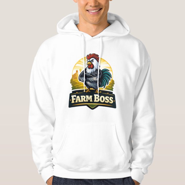 Farm boss roster  hoodie (Framsida)