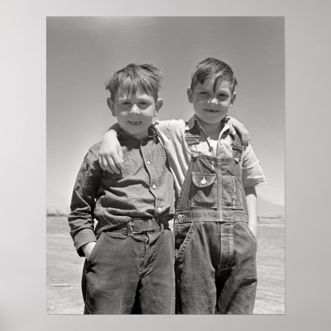 Farm Boys, 1936. Vintage Photo Poster (Framsidan)
