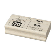 Farm Business Barn och Silo Art Frimärke