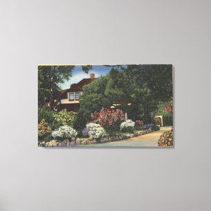 "Farm", Carole Lombards hus Canvastryck