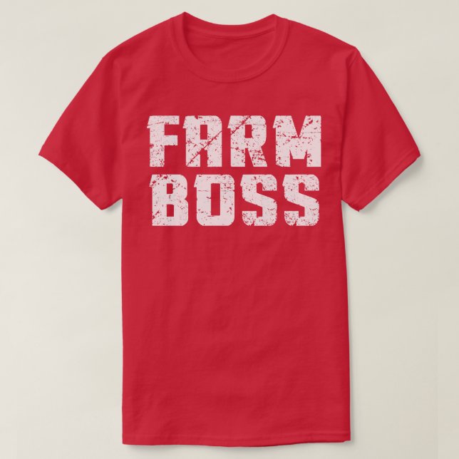 Farm Chef T Shirt (Design framsida)