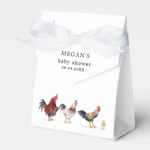 Farm Chicken Baby Shower Presentaskar