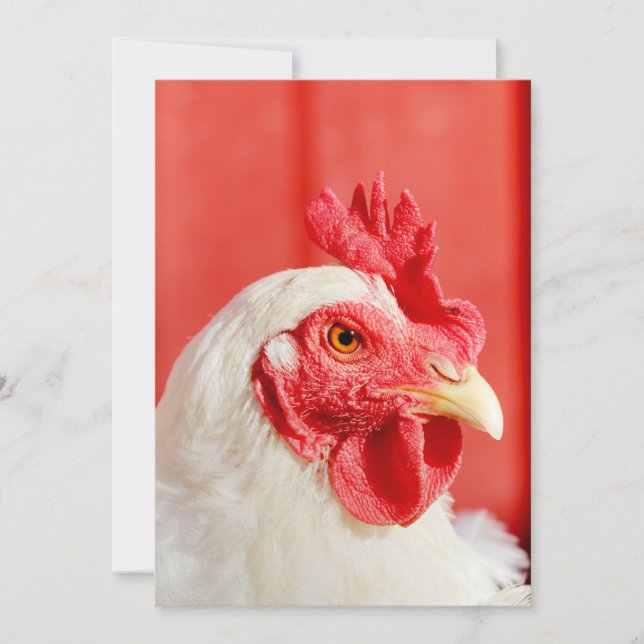 Farm Chicken Inbjudningar (Framsida)