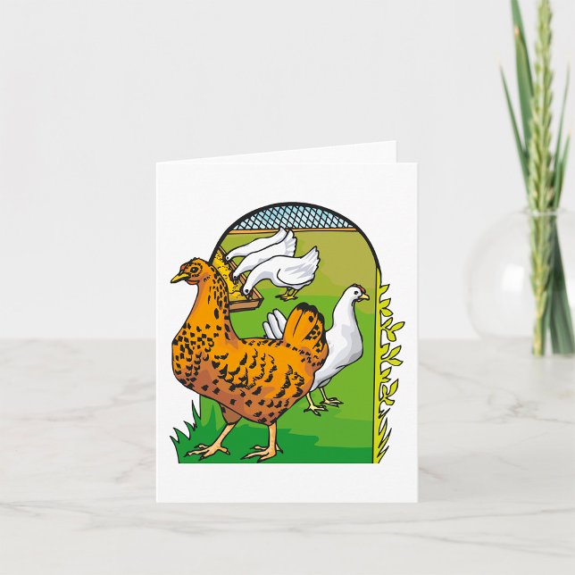 Farm Chickens Kort (Skapare uppladdad)