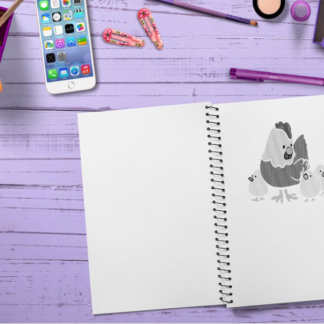 Farm Chicks Wooden Stamp Stämpel (Skapare uppladdad)