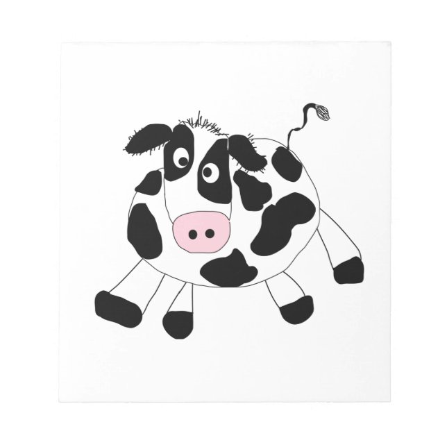 Farm Cow Anteckningsblock (Framsida)