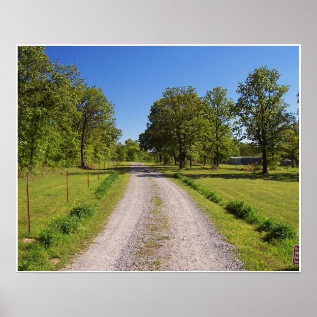 Farm Driveway Poster (Framsidan)