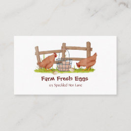 Farm Eggs Visitkort