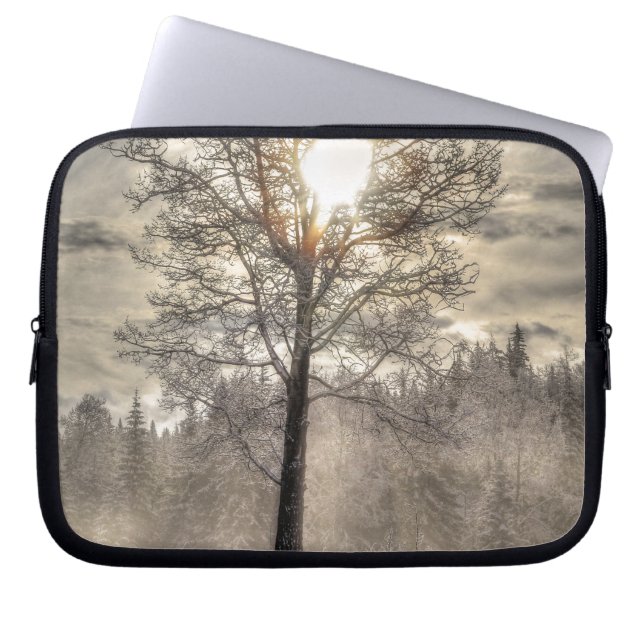 Farm Fält, Meadow, Pasture, Paddock Laptop Sleeve (Framsidan)