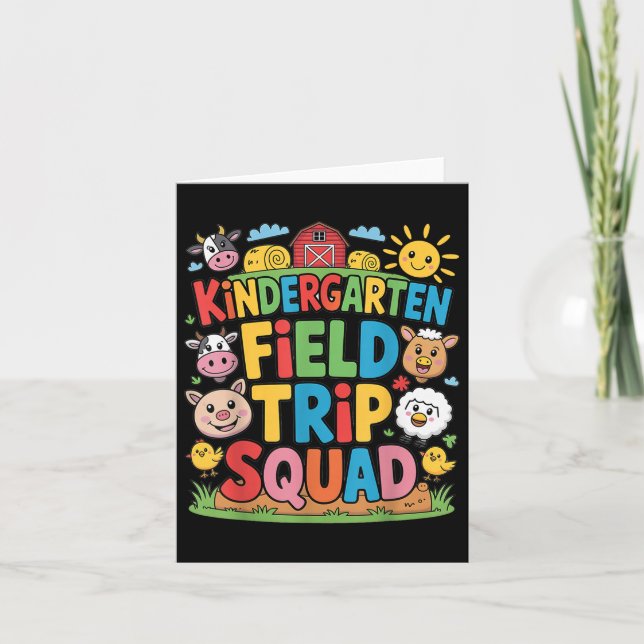 Farm Farm Resa Fält Resa Squad Farm Bessit Kinderg Kort (Framsida)