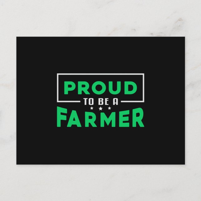 Farm Farmer Agriculture Farming Chicken Funny Gift Vykort (Framsida)