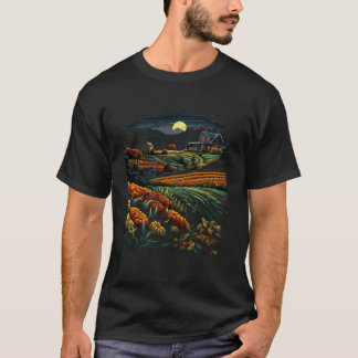 Farm Farmer Ranch Skörd Nature Farming T Shirt