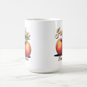 Farm Färska persikor Kaffe Mugg