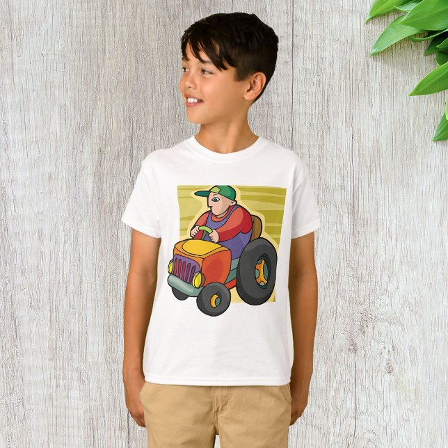 Farm Fordon i lantbrukarens drivtraktor T Shirt (Skapare uppladdad)
