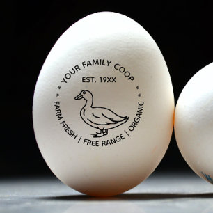 Farm Fresh Anka Eggs Stämpel