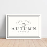 Farm Fresh Autumn Harvest Fall Canvas<br><div class="desc">Vi lägger alltid till nya mönster varje dag!</div>