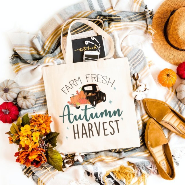 Farm Fresh Autumn Harvest Tygkasse (Skapare uppladdad)