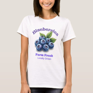 Farm Fresh Bluebär Vintage Watercolor Tee