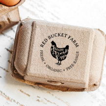 Farm Fresh Eggs Typography Chicken