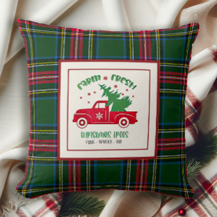 Farm Fresh Julgranar Classic Tartan Play Kudde
