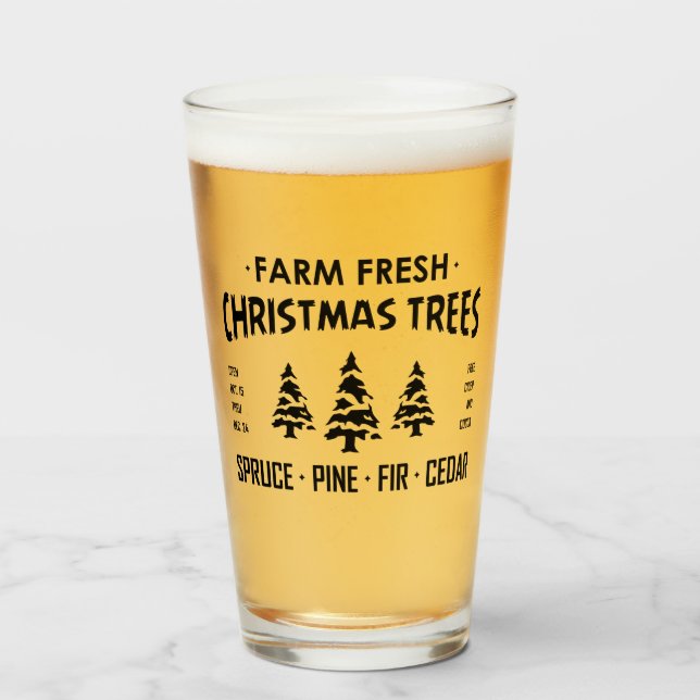 FARM FRESH JULGRANAR GLASKOPP (Framsida fylld)