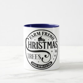 Farm Fresh Julgranar Gräs Spruce Fir Mugg
