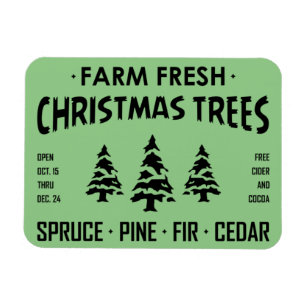 FARM FRESH JULGRANAR MAGNET