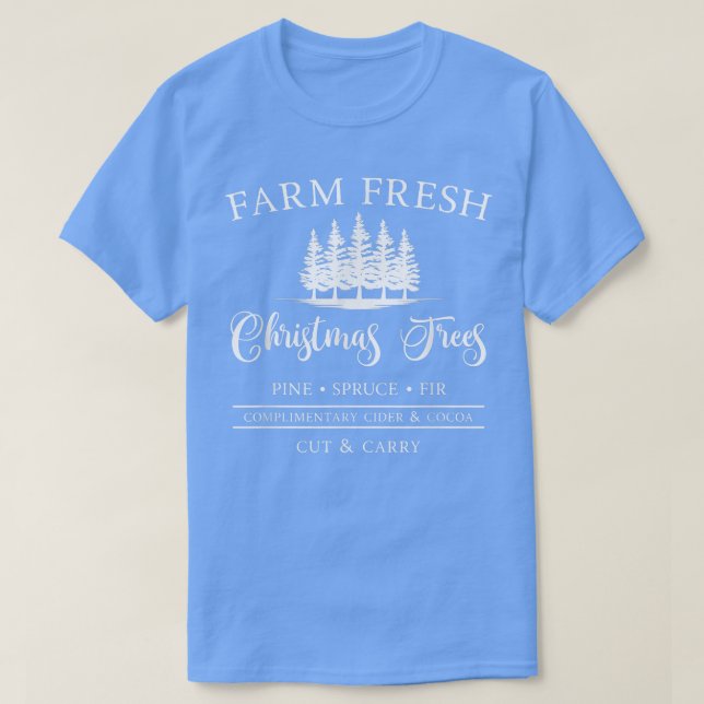 Farm Fresh Julgranar T Shirt (Design framsida)