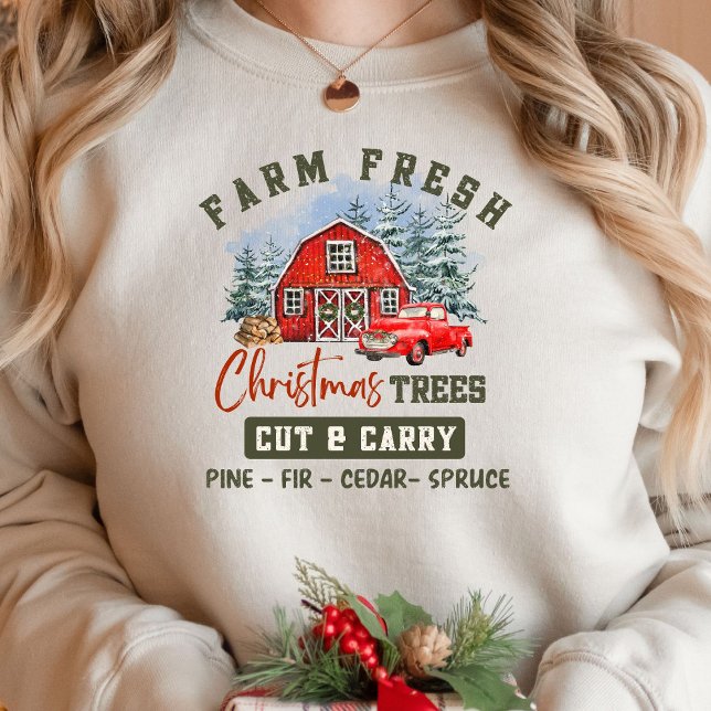 Farm Fresh Julgranar T-Shirt (Skapare uppladdad)