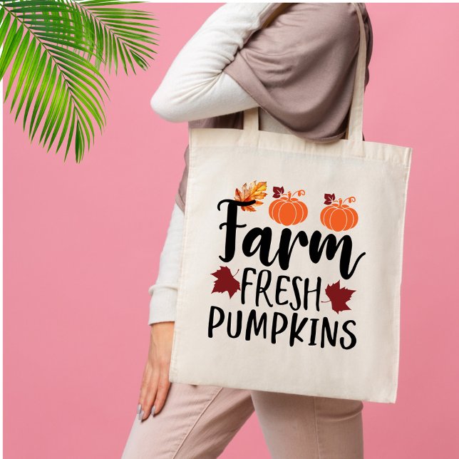 Farm Fresh Pumpkins - Fall Tygkasse (Skapare uppladdad)